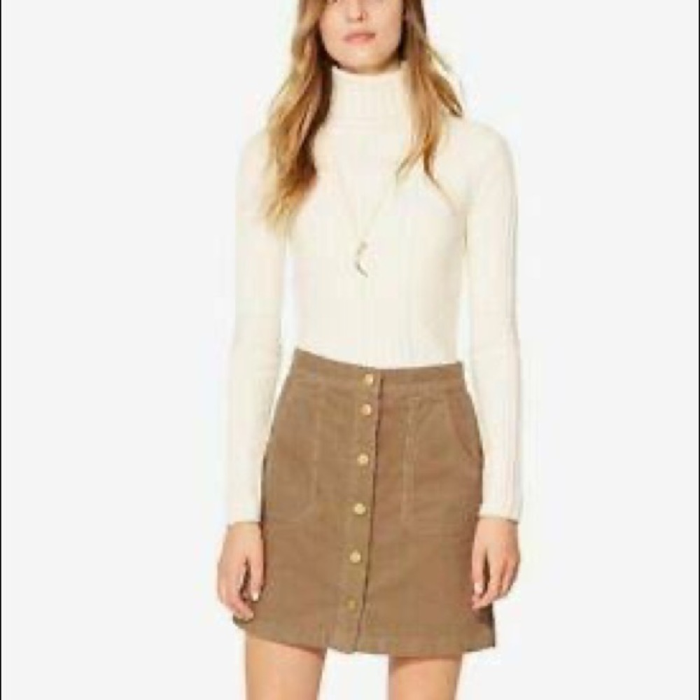 Tory Burch Lucitano Corduroy Skirt